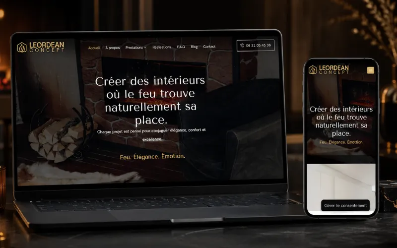site Leordean Concept